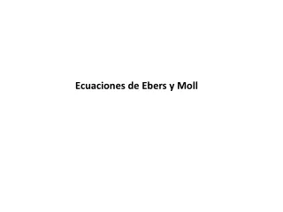 Ecuaciones de Ebers y Moll