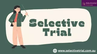 Selective School Trial Practice Test