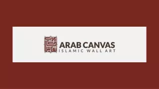 Islamic Wall Art Gallery At Arab Canvas