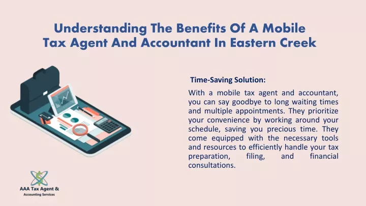 understanding the benefits of a mobile tax agent and accountant in eastern creek