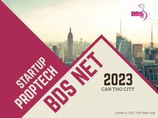 Startup Proptech BDS NET