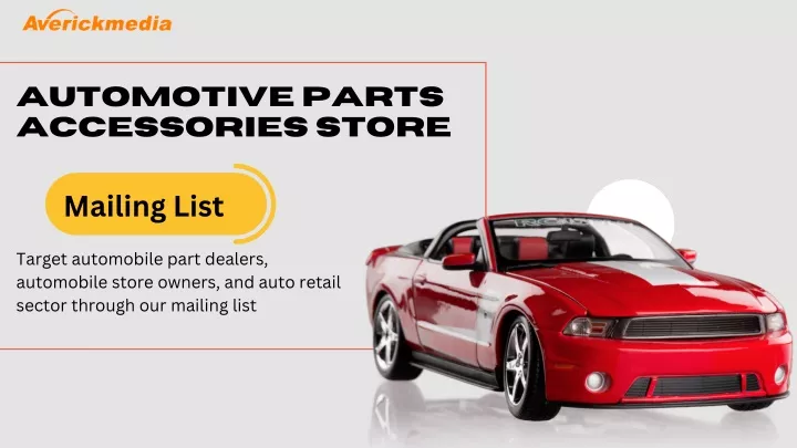 automotive parts accessories store