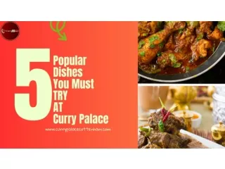 Curry Palace |best indian takeaway dishes |best indian curry cambridge