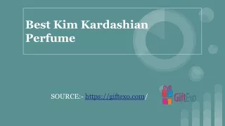 Best Kim Kardashian Perfume