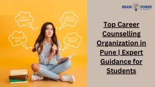 Top Career Counselling Organization in Pune