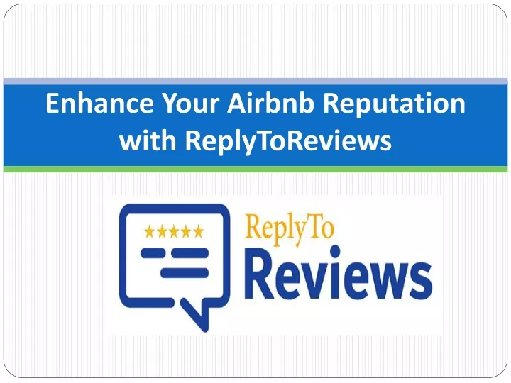 enhance your airbnb reputation with replytoreviews