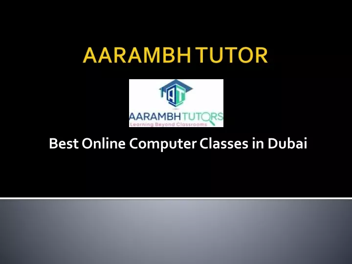 best online computer classes in dubai