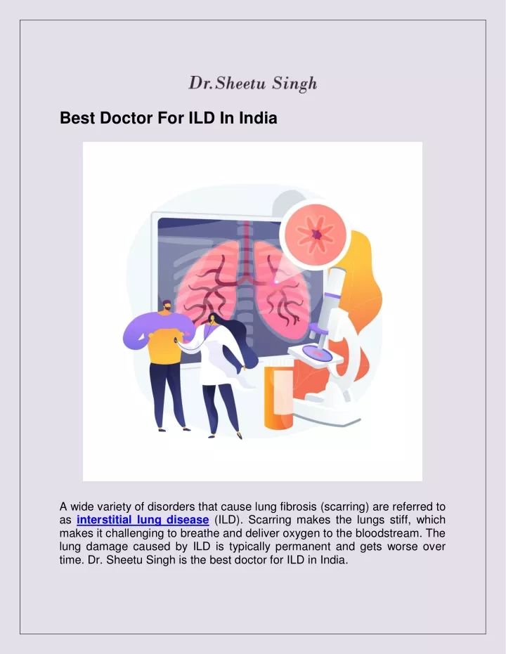 best doctor for ild in india