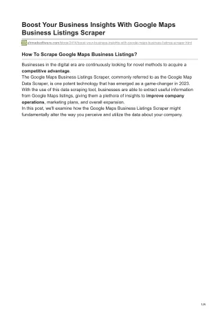 boost your business insights with google maps