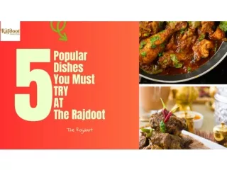 The Rajdoot | best indian restaurant london | restaurants in camden town