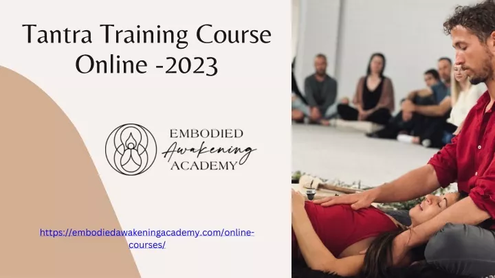 tantra training course online 2023