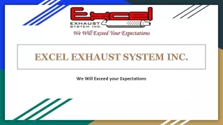 Excel Exhaust