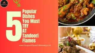Discounts through ChefOnline at 20% when you spend £15 - Tandoori Flames