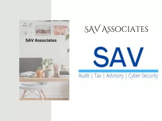 Toronto's Top Tax Services  SAV Associates