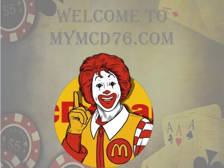 welcome to mymcd76 com