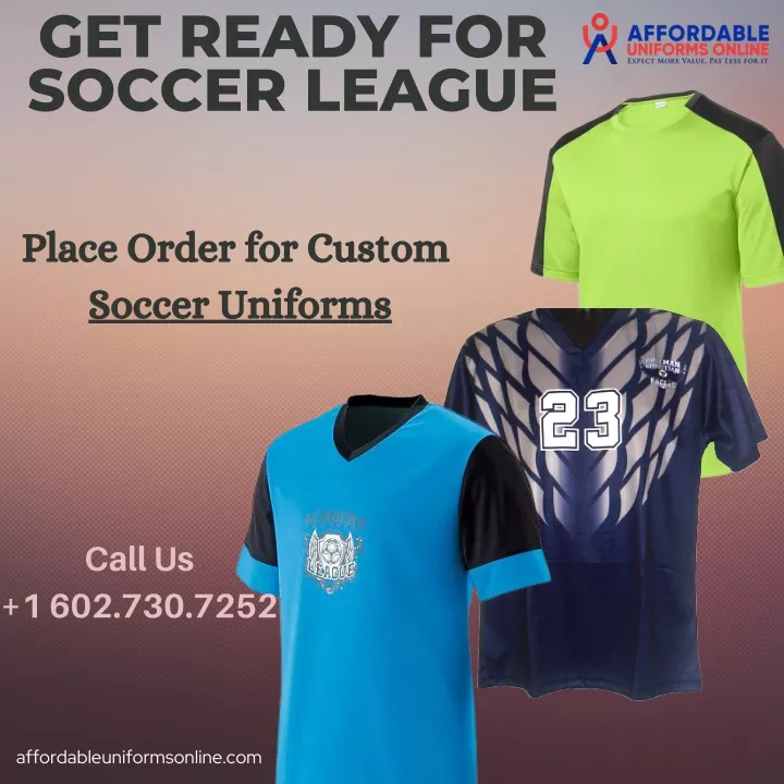 get ready for soccer league