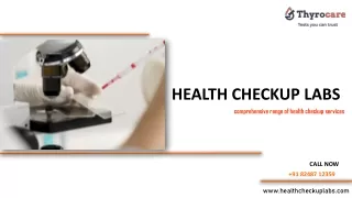 Full Body Health Checkup Madurai