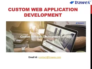 custom web application development