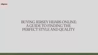 Buying Jersey Hijabs Online A Guide to Finding the Perfect Style and Quality