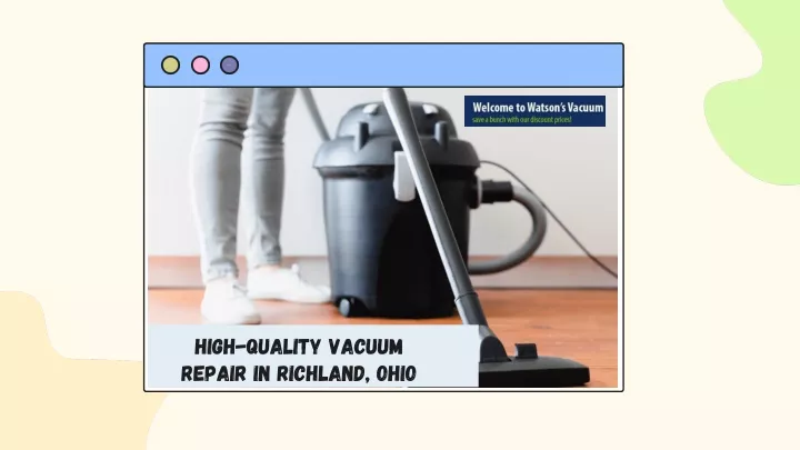 high quality vacuum repair in richland ohio