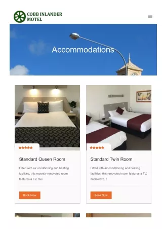 Best Accommodation In Hay, NSW | Cobb Inlander Motel
