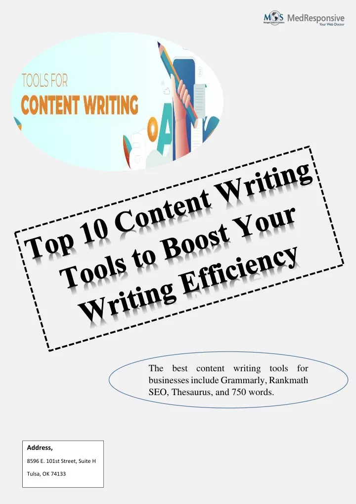 the best content writing tools for businesses