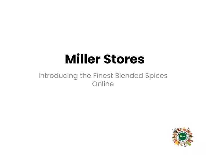 miller stores
