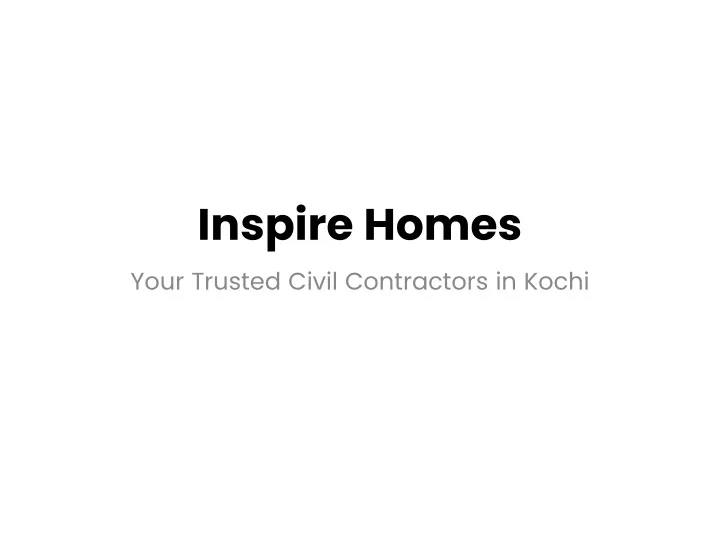 inspire homes