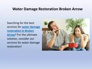 Water Damage Restoration Broken Arrow