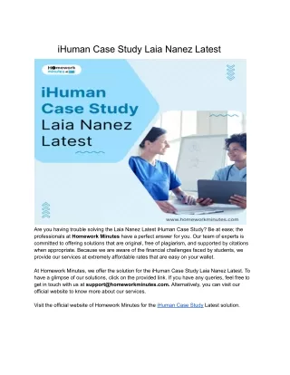 ihuman case study laia nanez latest