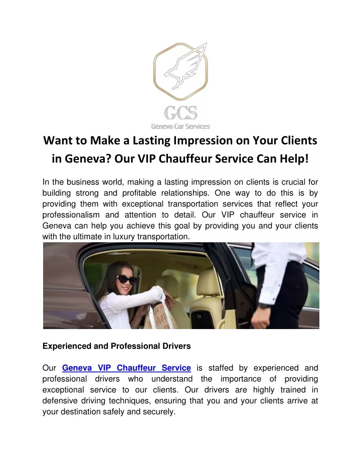 want to make a lasting impression on your clients