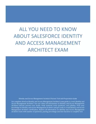 all you need to know about salesforce identity