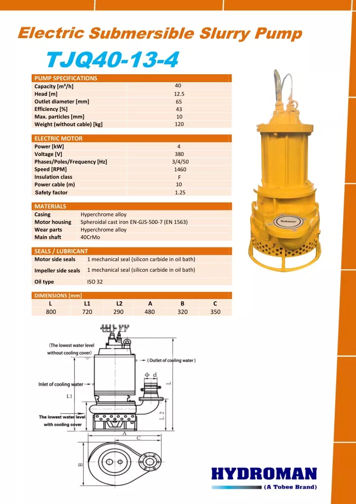 electric submersible slurry