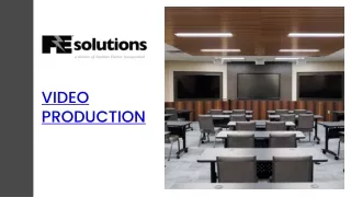 Video Production - FE Solutions