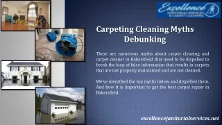 Carpeting Cleaning Myths Debunking