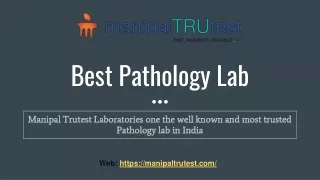 Best Pathology Lab