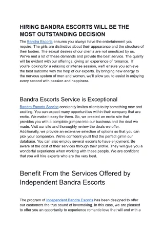 Bandra Escorts and Andheri Escorts (1)