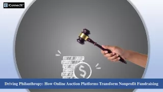 Online Auction Platforms: Revolutionizing Nonprofit Fundraising Efforts