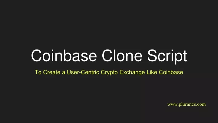 coinbase clone script