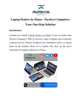 Laptop Dealers in Thane Call-9870270167