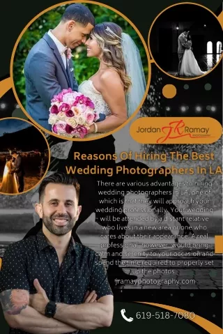 Reasons of Hiring the Best Wedding Photographers in LA