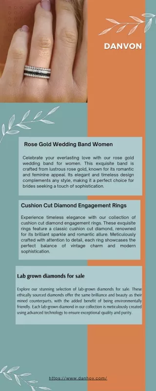 Rose Gold Wedding Band Women