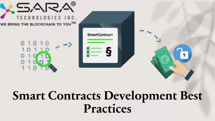 smart contracts development best practices