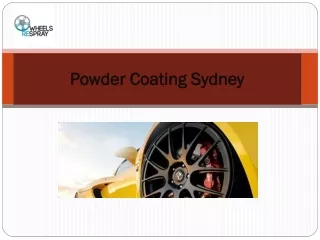 Transform Your Wheels with Wheels Respray: Expert Powder Coating Sydney Services