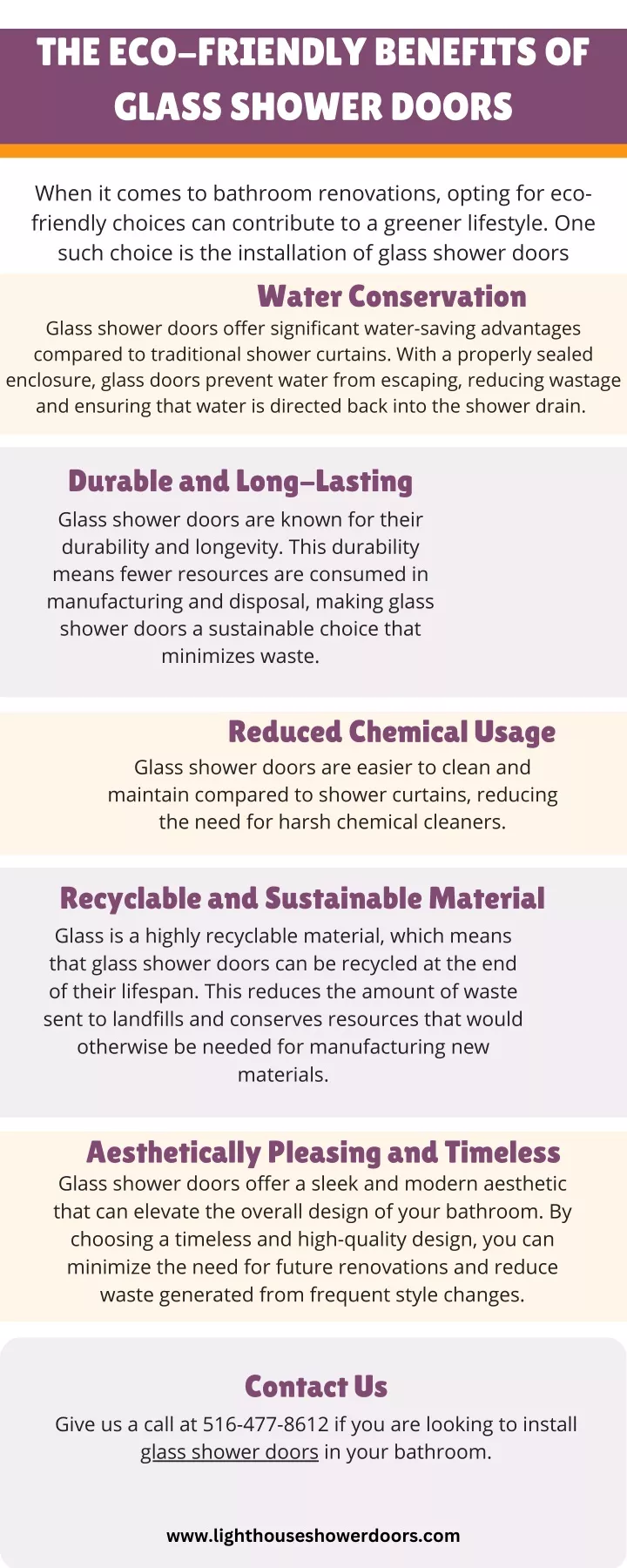 the eco friendly benefits of glass shower doors
