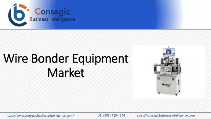 wire bonder equipment market