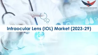 intraocular lens iol market 2023 29