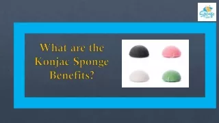 What are the Konjac Sponge Benefits