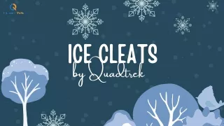 ice cleats by quadtrek