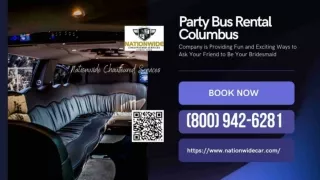 Party Bus Rental Columbus Company for Your Bridesmaid